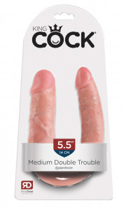 King Cock Double Trouble 5.5''