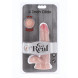 Get Real Dual Density Dildo 6 Inch with Balls