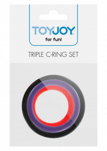 Toyjoy - Triple Rings Multicolor 3pcs