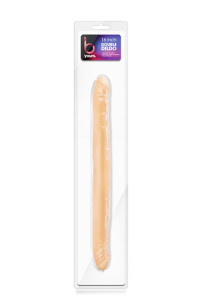 B YOURS 16INCH DOUBLE DILDO BEIGE