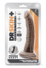  Plus 7 Inch Posable Dildo Chocolate 
