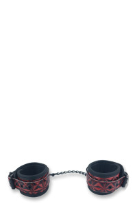 BTB FETISH ANKLES CUFFS RED