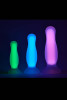  Dream Toys Radiant Soft Silicone Plug Glow in The Dark Plug - Glows in The Dark - Butt Plug in Various Sizes for Beginners and Advanced Users (Small) 