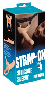YOU2TOYS - SILICONE STRAP-ON 16CM