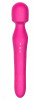 Vibrator Masaj Claire, 2 Motoare, 10 Moduri Vibratii, Heating, Silicon, USB, Roz, 23.7 cm, Mokko Toys, Velvet Obsession