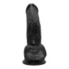 Louis Realistic Dildo with Suction Cup Premium TPE Black 20.4 cm Guilty Toys