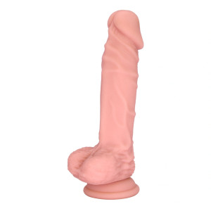 Jacob Realistic Dildo with Suction Cup Liquid Silicone Flesh 20.4 cm