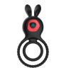Double Penis Ring Bunny Ring 10 Vibration Modes  Silicone