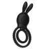 Double Penis Ring Bunny Ring 10 Vibration Modes  Silicone