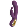 Vibrator Iepuras Liam, 12 Moduri Vibratii, Bluetooth Control, Silicon, USB, Mov, 21 cm