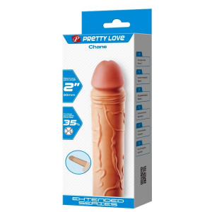 Pretty Love Chane Penis Extender 18 cm Flesh