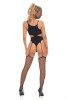  Sin N Chill Bodystocking With Mask Black 