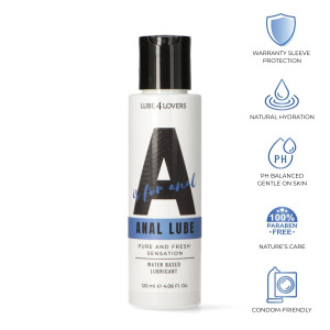 Water-based Anal Lubricant 120 ml