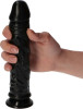 Dildo Italian Cock Black 18 Cm