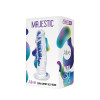 Dildo Realist Majestic Jelly Clear 14.7 Cm
