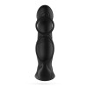 Erixos - Vibrating Prostate Massager with Ball Strap and Cockring - Black