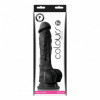 Colours Pleasures 7 inch Dildo Black