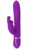 Magic Bunny Purple Silicone Vibrator