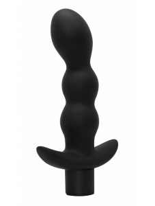 Anal plug with vibration Spice it up Naughty Black