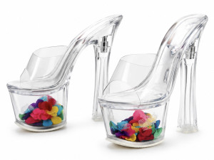 Transparent Slippers High Heels 