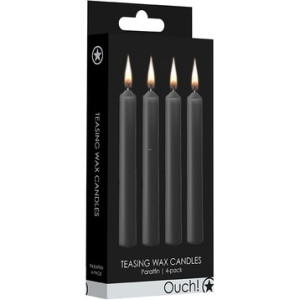 Ouch! Teasing Wax Candles - Paraffin - 4-pack