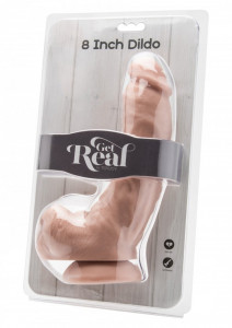 Get Real - Cock 8 Inch w. Balls 