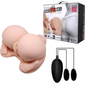 Crazy Bull Men's Masturbator With Bullet Flesh 4