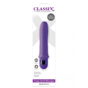 Classix Grape Swirl Massager