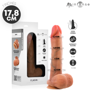 MR INTENSE - GARY S ULTRA-REALISTIC SILICONE COCK WITH TESTICLES 17.8 CM - 4.2 CM