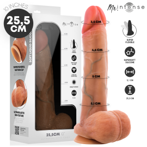 MR INTENSE - GARY XL ULTRA-REALISTIC SILICONE COCK WITH TESTICLES 25.5 CM - 5.1 CM