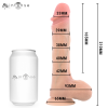MR INTENSE - BRADLEY SILICONE VIBRATING DILDO WITH HEAT EFFECT AND REMOTE CONTROL 21 CM - 4.2 CM