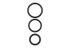 Bandoleros - Silicone Cockring Set - Black