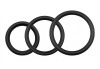 Bandoleros - Silicone Cockring Set - Black
