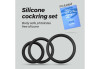 Bandoleros - Silicone Cockring Set - Black