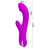 Heated Rabbit G-Spot Vibrator - Pretty Love Cornelius