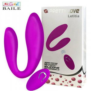 Pretty Love Wearable U-Shape Vibrator Clitoris G-Spot Stimulation Remote Control 