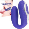 Rechargeable Blowjob Vibrator (Purple)