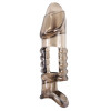 ZENN - BRONZE FUCKER SOFT TPE COCK ENLARGING SHEATH