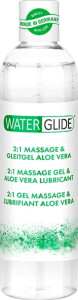 2 in 1 Aloe Vera Lubricant & Massage Gel 300ml by WaterGlide